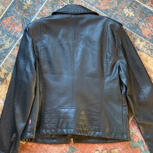 Motorcycle Jacket faux leather - Picture 5 of 5